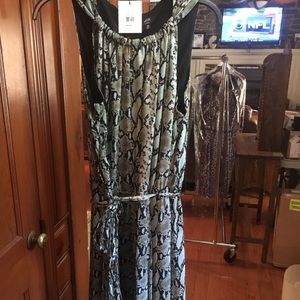 Calvin klein long summery halter dress